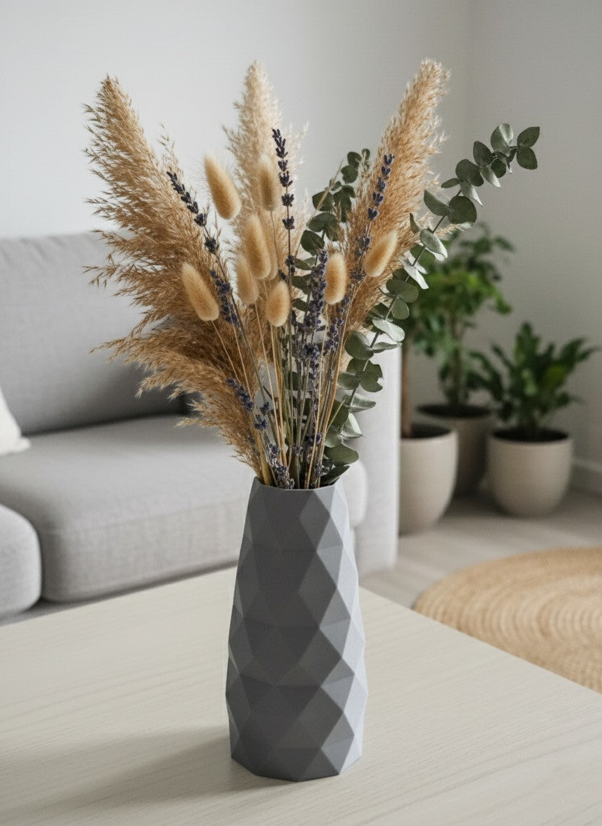 Geometric Poly Vase