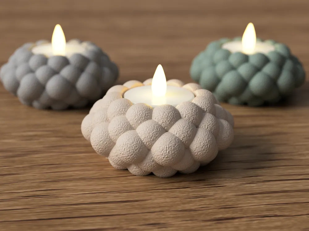 Bubble Tealight Holder (Set of 3)