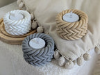 Braided Rope Tealight Holder