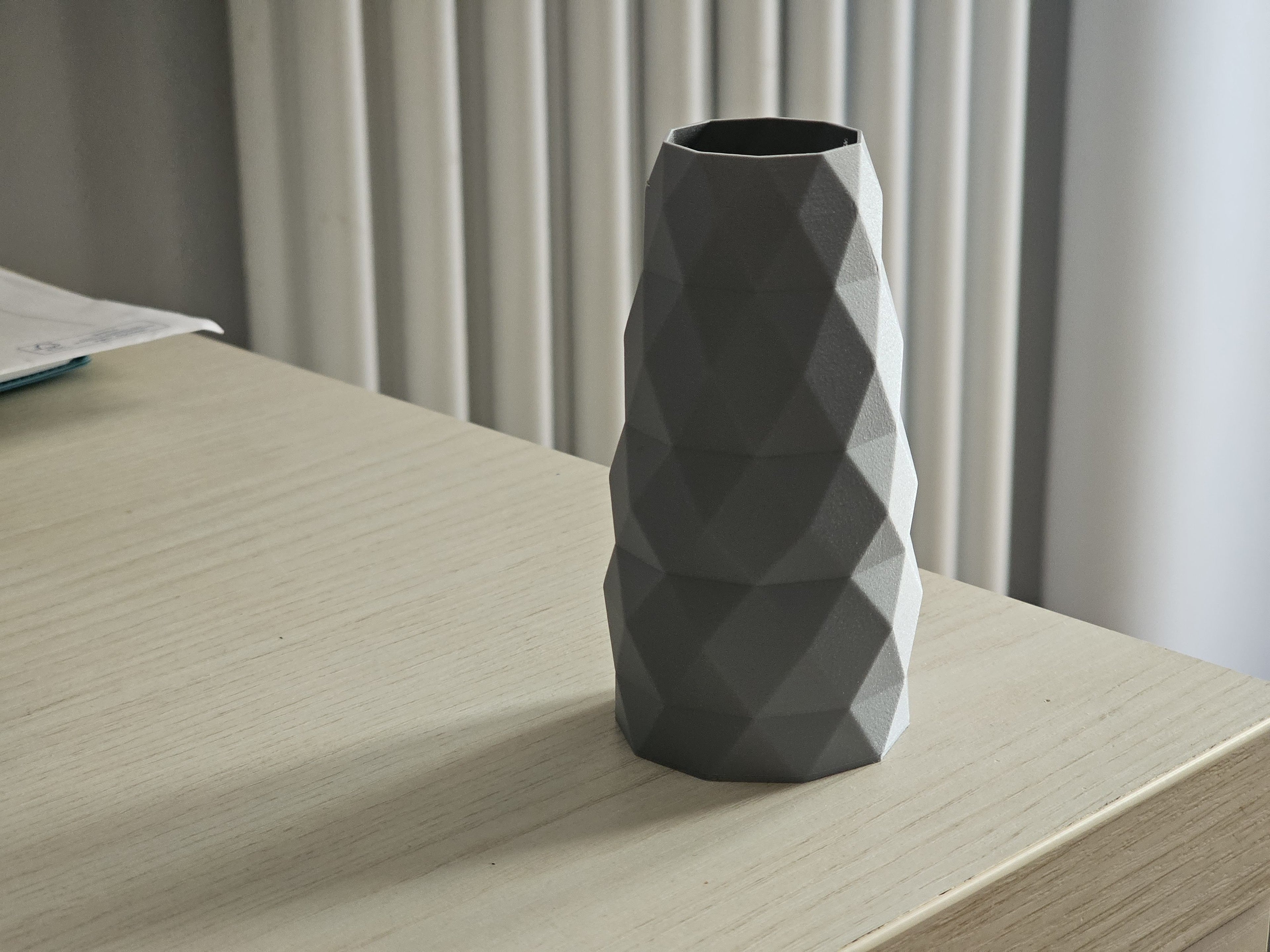 Geometric Poly Vase