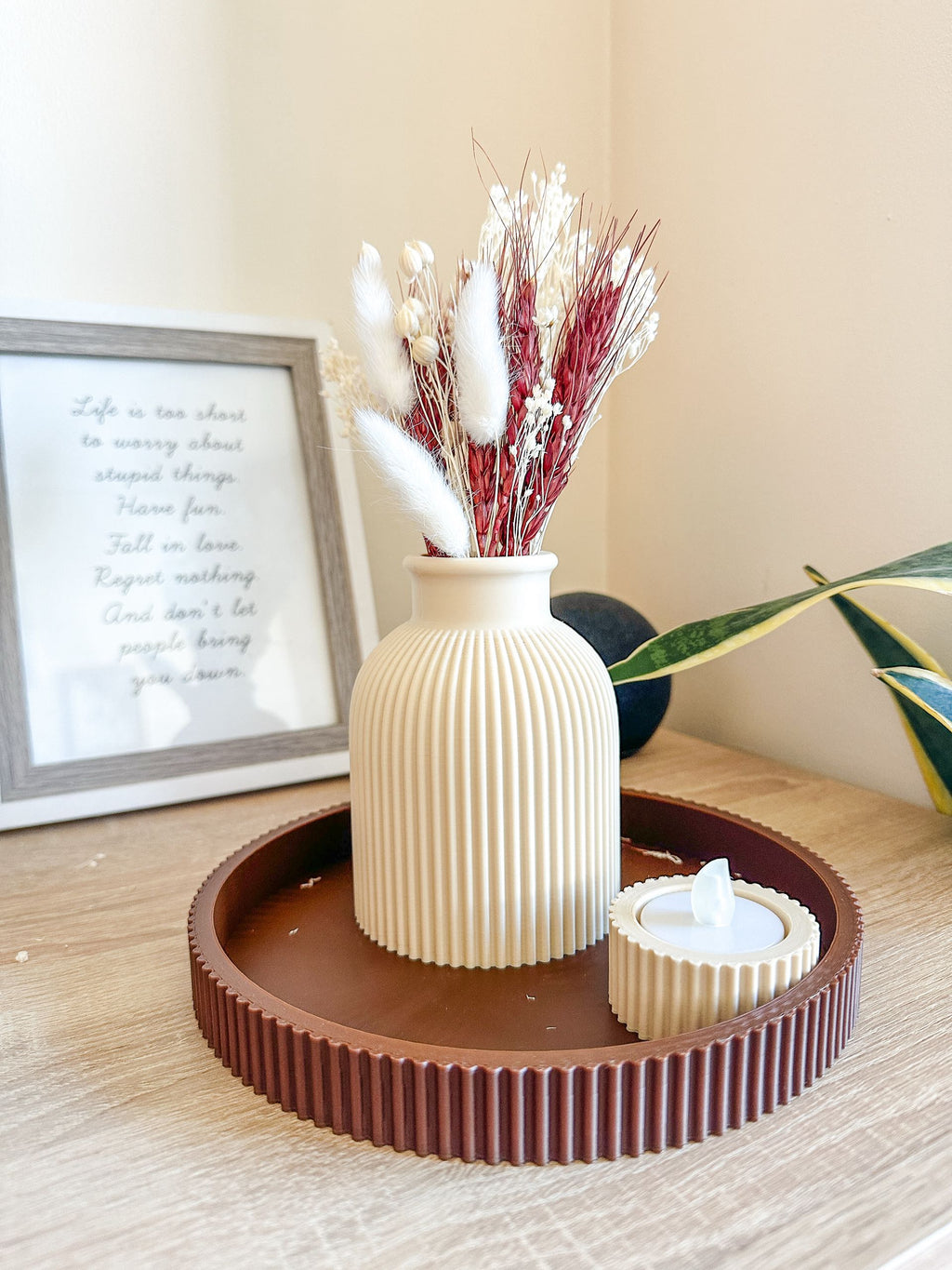Ribbed Decoration Set