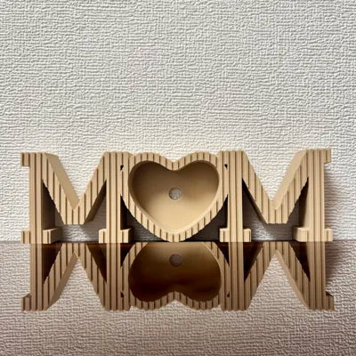 MOM Heart Photo Frame