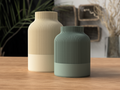 Japandi Ribbed Vase