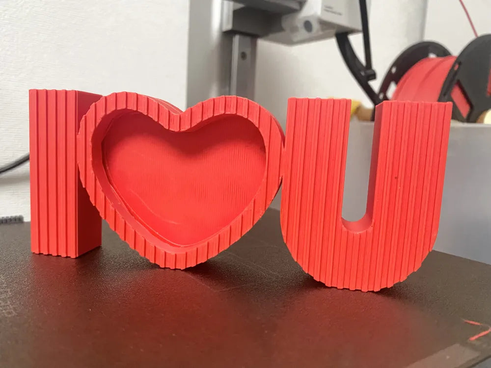 I Heart U Photo Frame