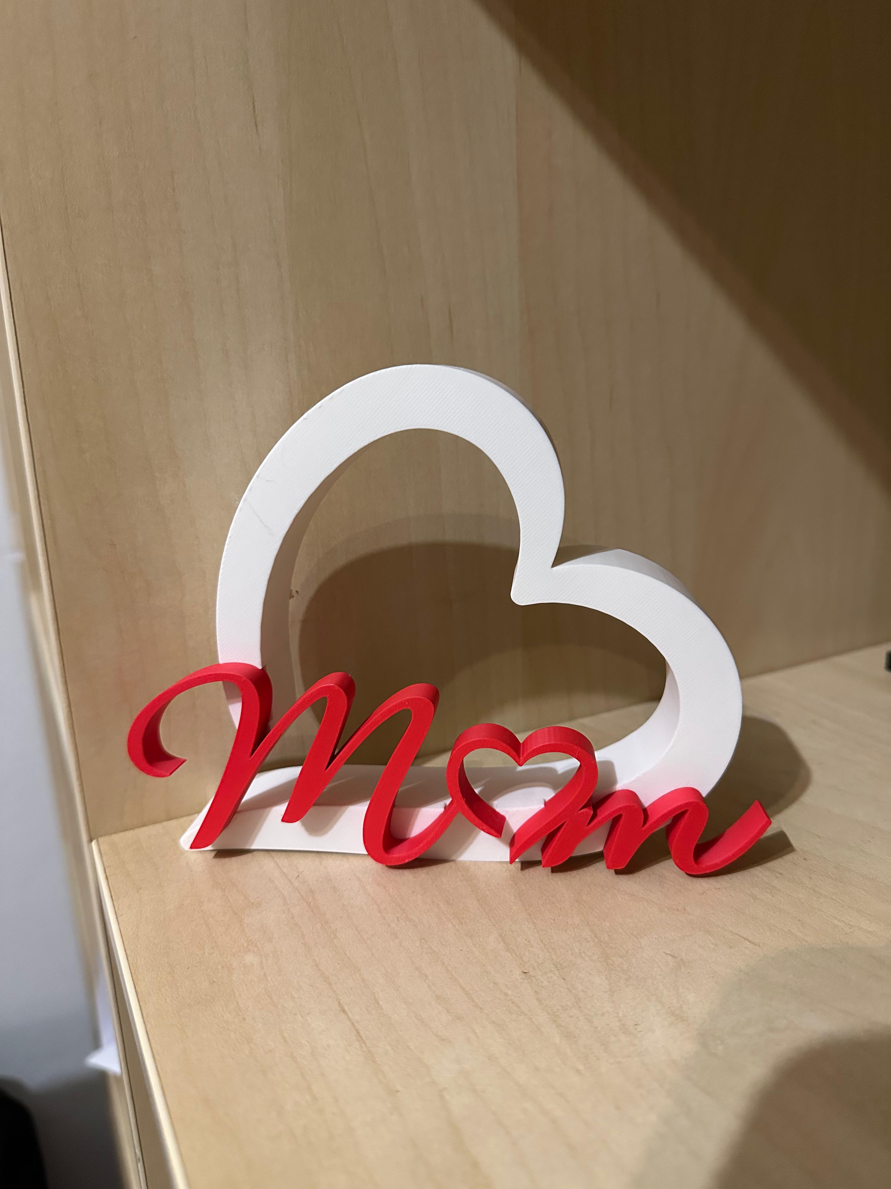 Mum Heart Stand