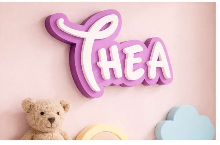 Personalised Disney Themed Sign
