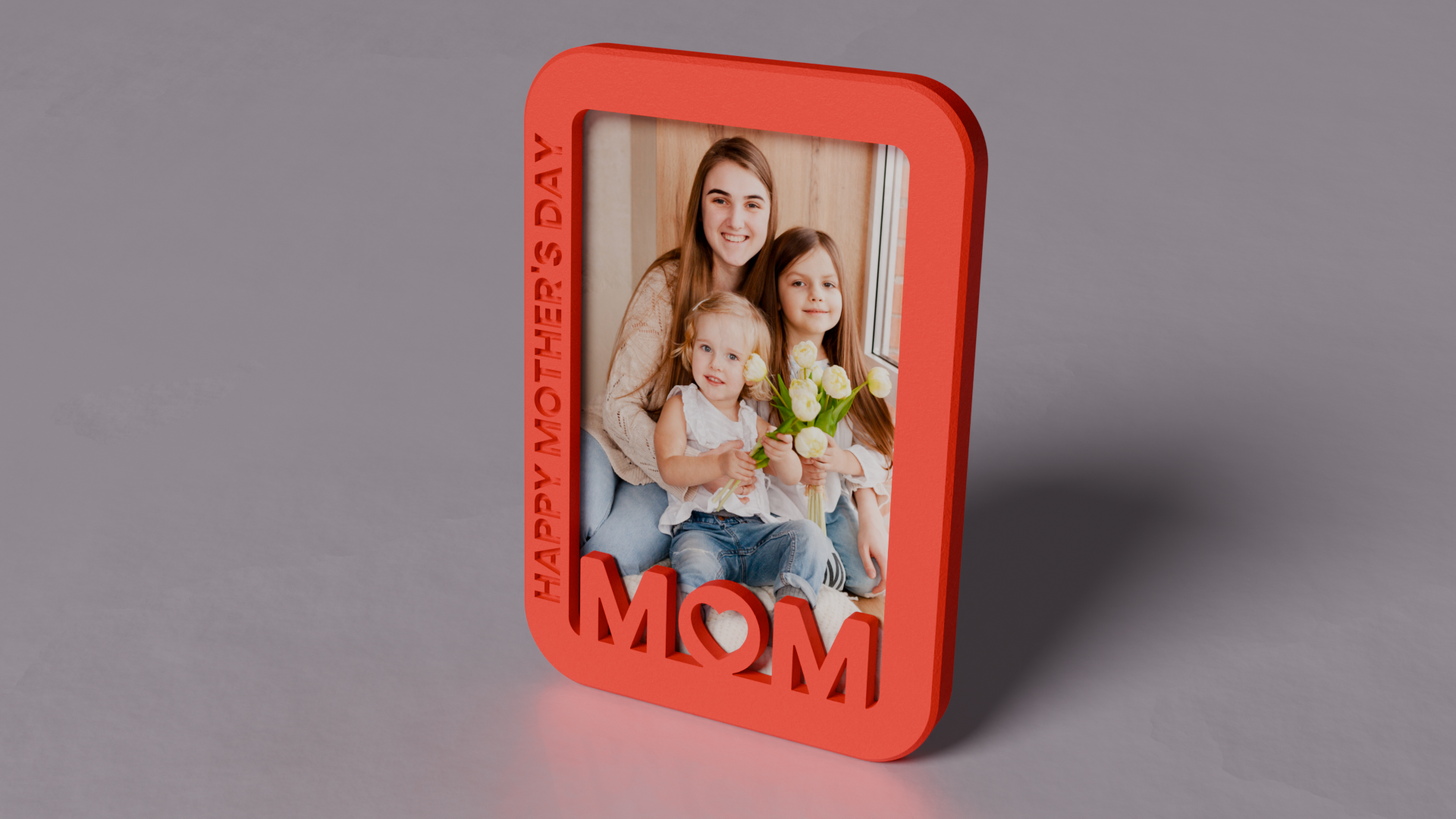 Happy Mother's Day MOM Photo Frame